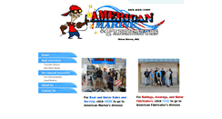 Desktop Screenshot of americanmarinenc.com